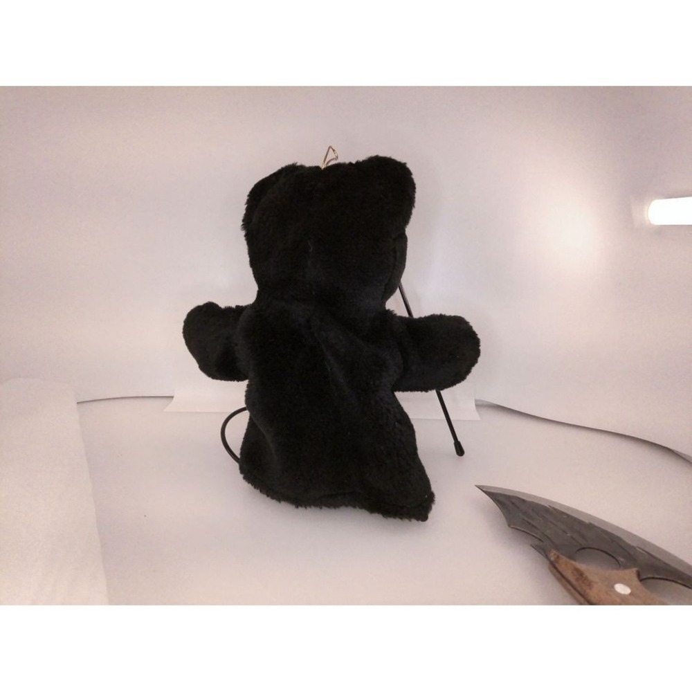 Vintage Black Cat Hand Puppet Plush by Best Made Toys Toronto Canada 10" - Picture 4 of 11